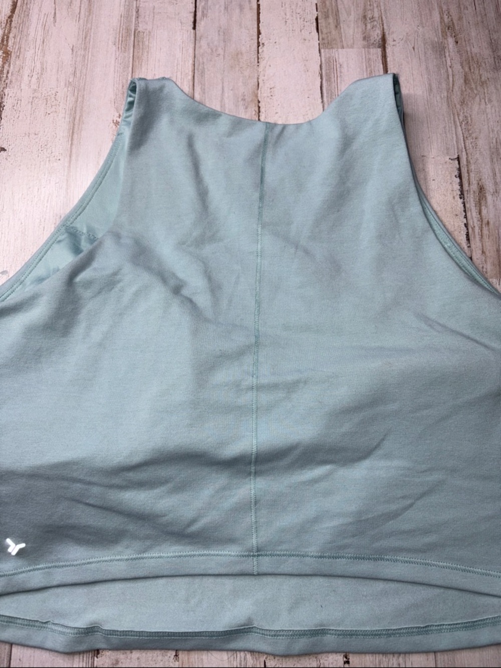 Old Navy Active Powersoft Mint Cropped Tank Top Size 2X NWT - Picture 12 of 12